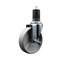 Service Caster 5'' Semi Steel Wheel Swivel 1-5/8'' Expanding Stem Caster SCC-EX20S514-SSS-158 - alternate 1